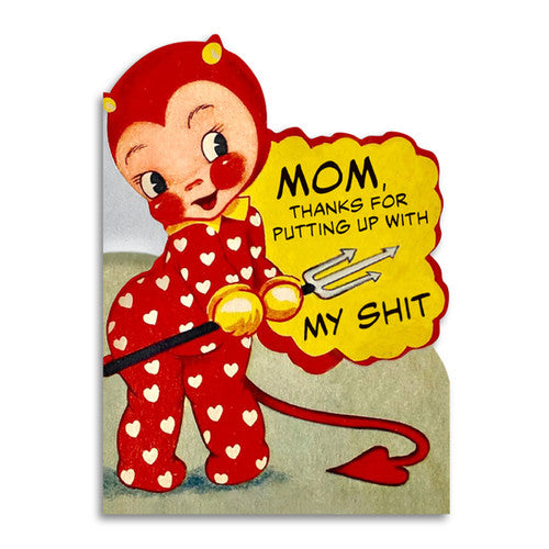 Bad Betty Mother's Day Card