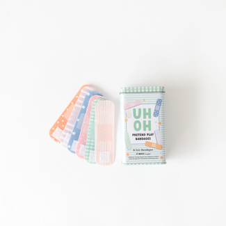 Pretend Play Bandages & Bandaid Tin