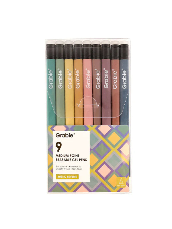 Medium Point Erasable Gel Pen Set