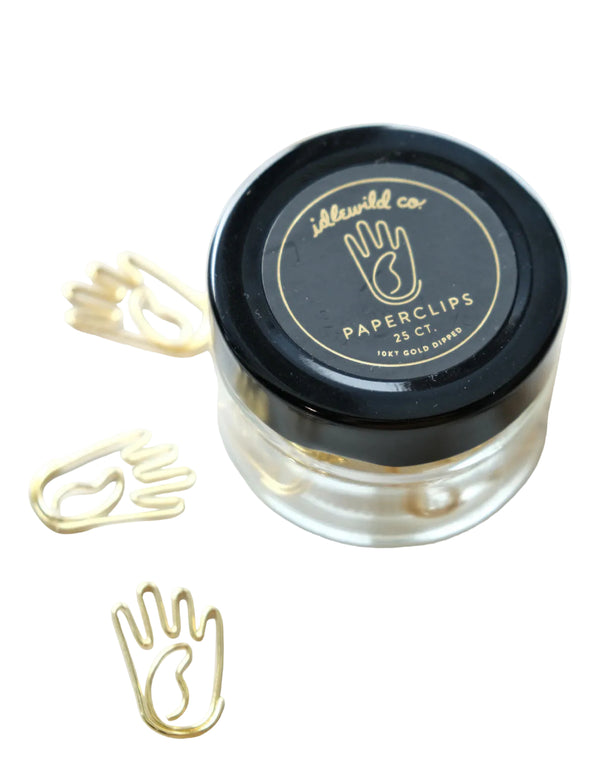 Gold Plated Paper Clips