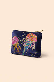 Velvet Zip Pouch