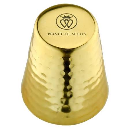 Hammered Gold Shot Glasses
