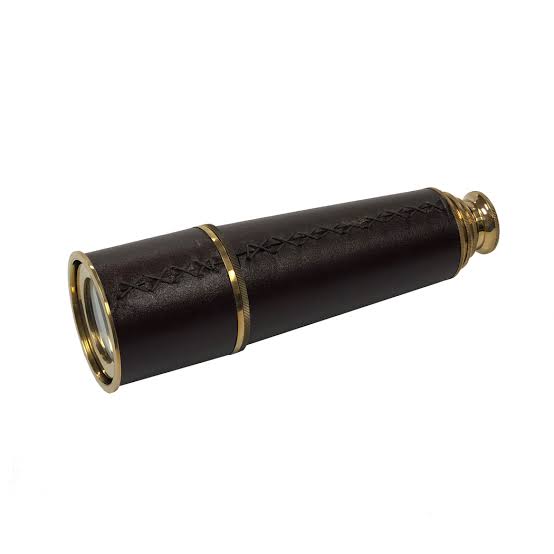 Vintage Style Brass Telescope