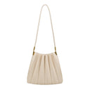 Carrie Pleated Vegan Leather Bag