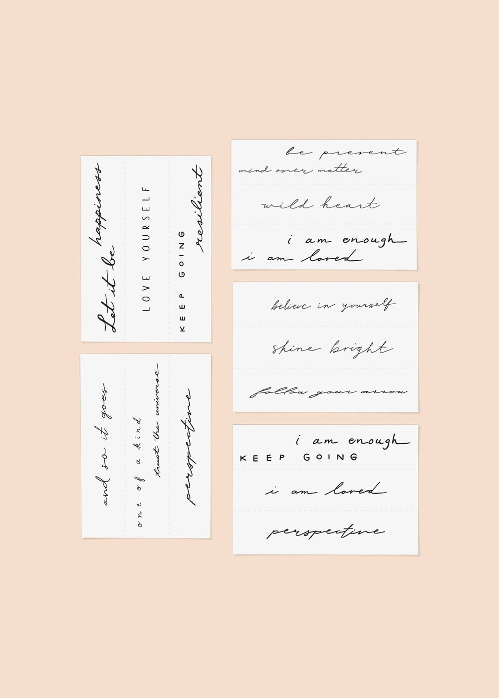 Inked by Dani Temporary Tattoo Pack
