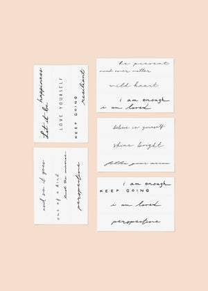 Inked by Dani Temporary Tattoo Pack