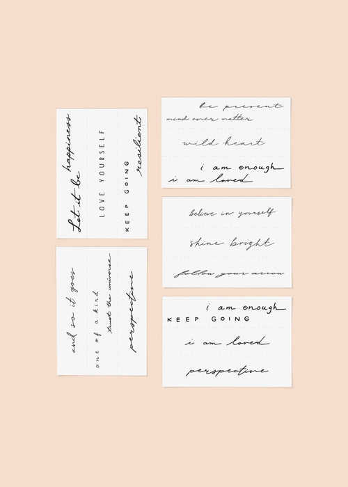 Inked by Dani Temporary Tattoo Pack