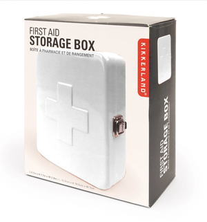 White First Aid Box