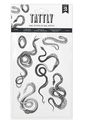 Unfurling Tattoo Sheet, Set of 2