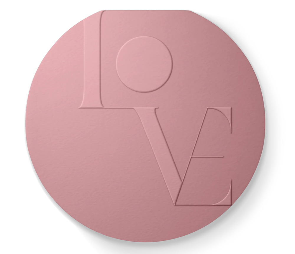 Love Blank Clamshell Greeting Card
