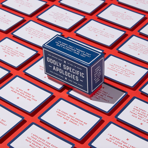 Oddly Specific Apology Cards