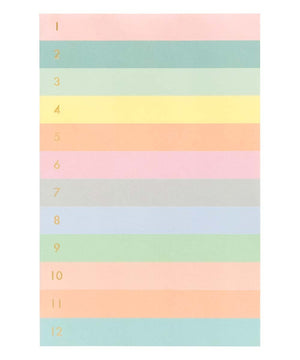 Rifle Paper Co. Numbered Memo Pad