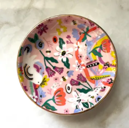 Butterfly Garden Trinket Dish