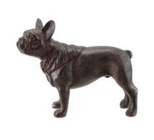 Black Resin French Bulldog