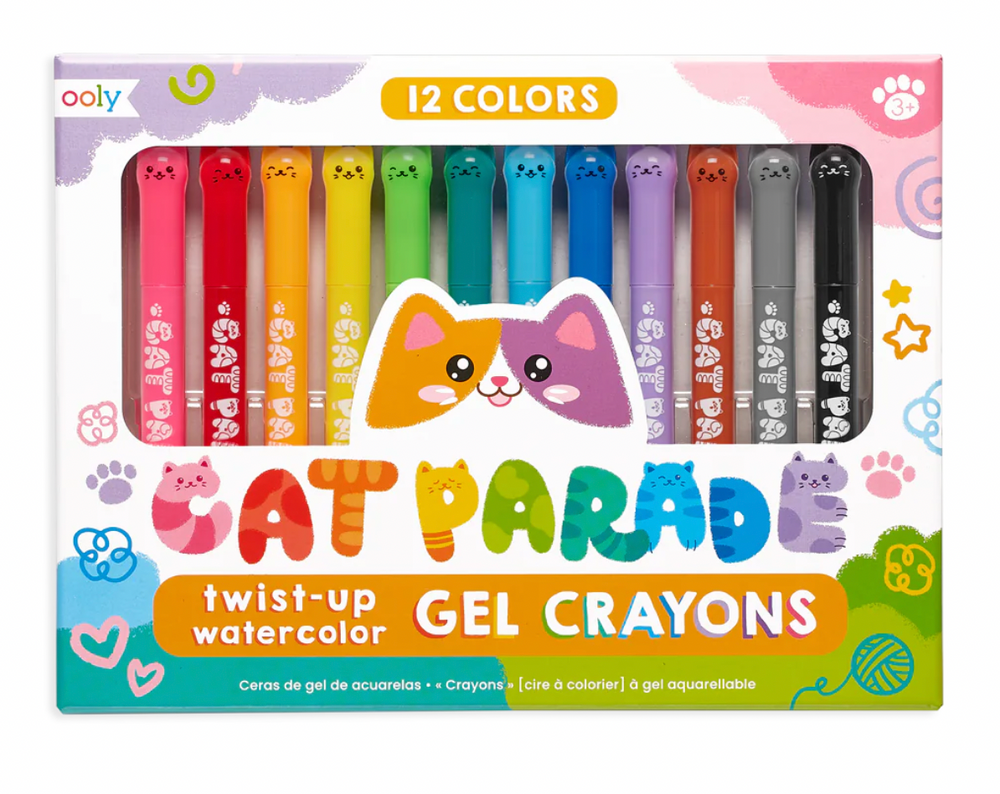 Cat Parade Gel Crayons