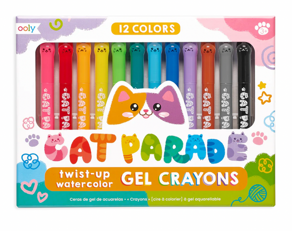 Cat Parade Gel Crayons