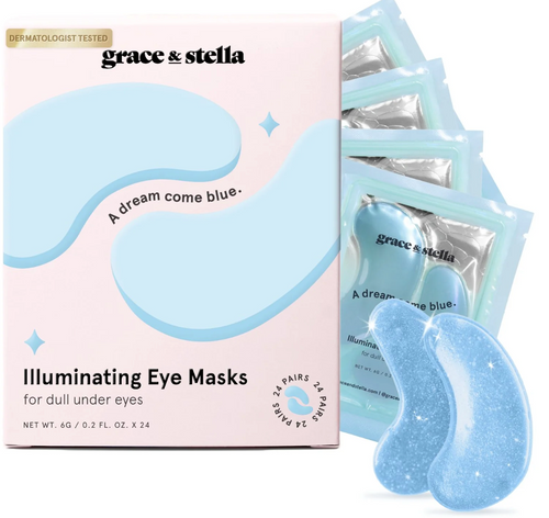 Grace & Stella Eye Masks: Blue