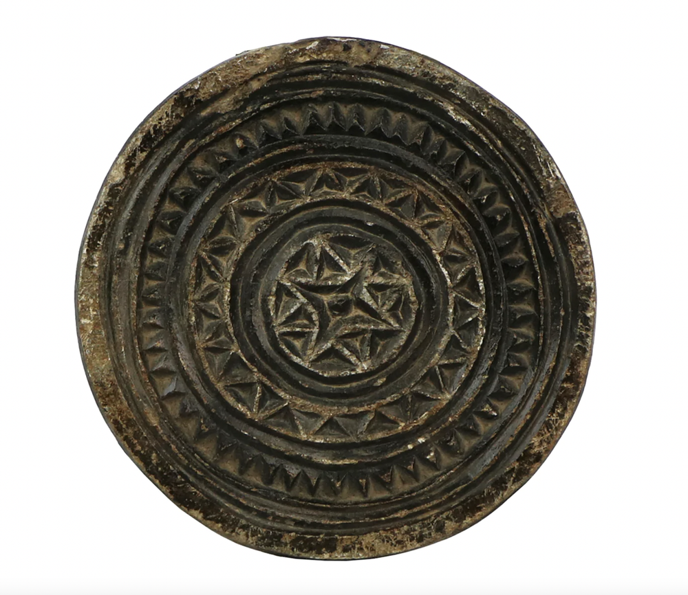 Carved Stone Biscuit Molds