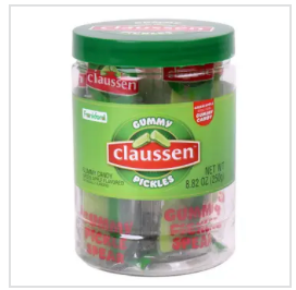 Gummy Pickle Spears