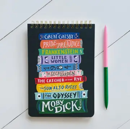 Classic Novels Spiral Jotter
