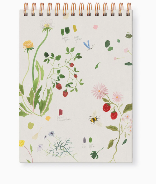Garden Spiral Sketch Pad