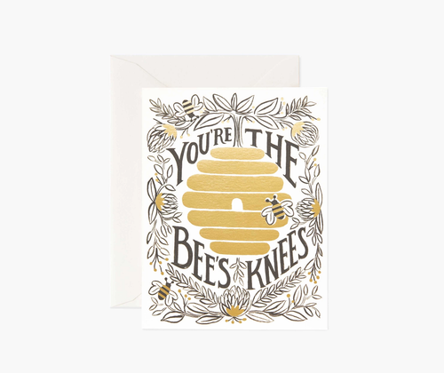 You're the Bee's Knees Card