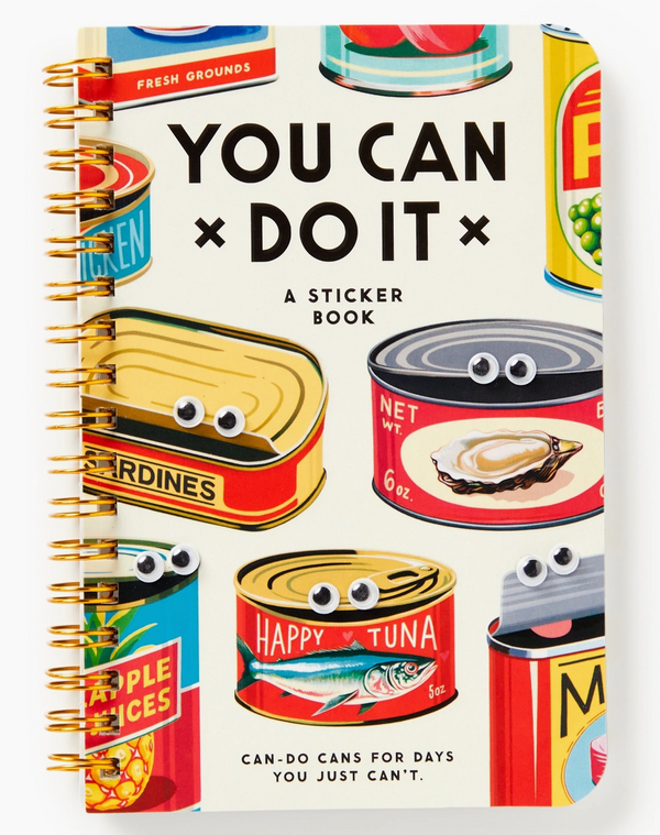 You Can Do It Googly Sticker Book