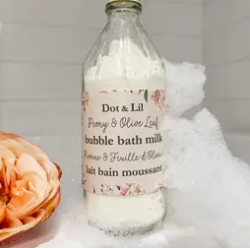 Peony & Olive Leaf Bubble Bath
