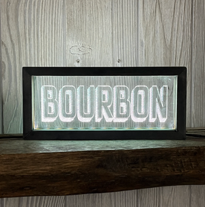 Bourbon Light-Up Sign