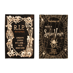 Vintage Halloween Tea Towel
