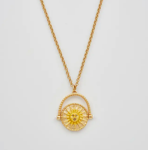 Night and Day Spinner Necklace