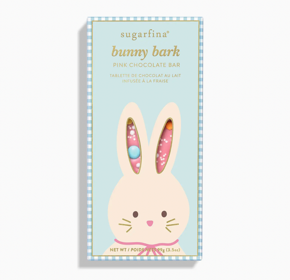 Bunny Bark Pink Chocolate Bar