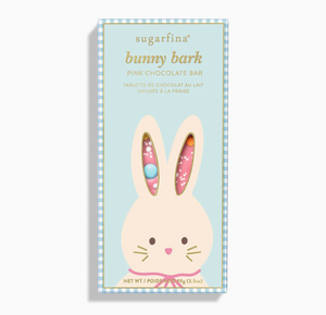 Bunny Bark Pink Chocolate Bar