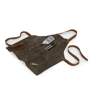 BBQ Apron with Grill Tools & Bottle Opener