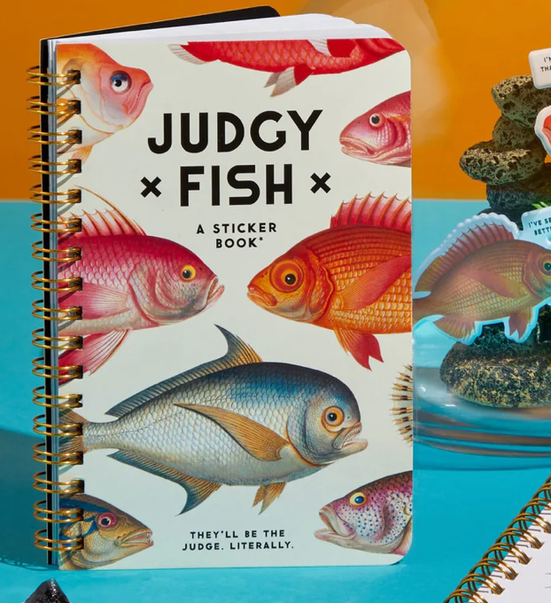 Judgy Fish Sticker Book