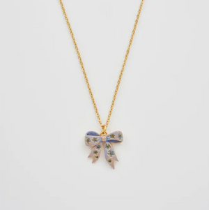 Bow Pendant Necklace