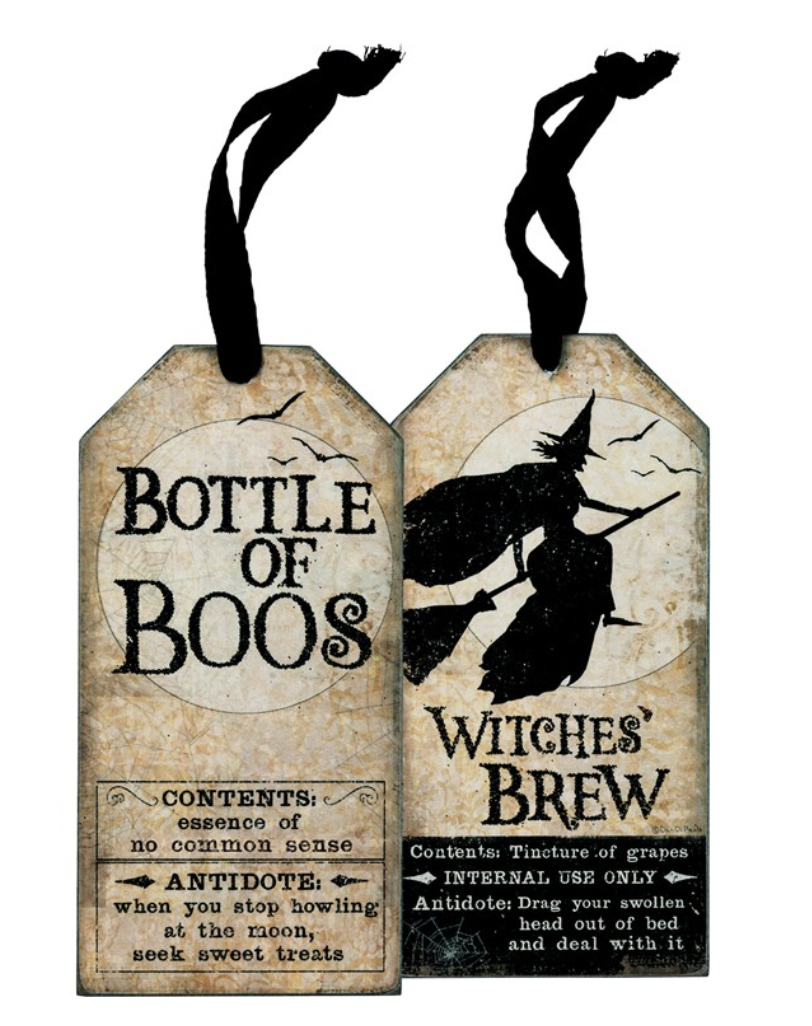 Witch's Brew Bottle Tag
