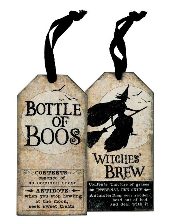 Witch's Brew Bottle Tag