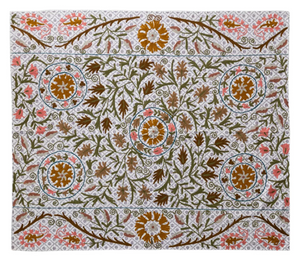 Floral Pattern Throw Blanket