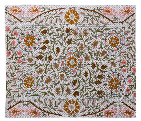 Floral Pattern Throw Blanket