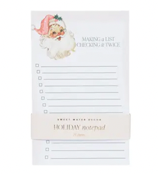 Vintage Santa Notepad
