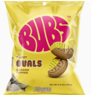 Bubs Banana Toffee Sweet Ovals
