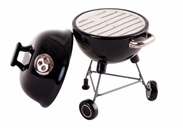 Black Barbecue Salt & Pepper Shakers