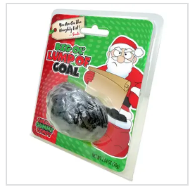 Big Ol' Lump of Coal Gummy