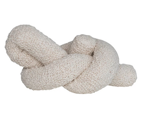 Cream Knot Pillow