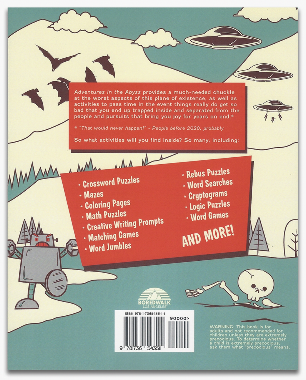 Adventures in the Abyss Activity Book