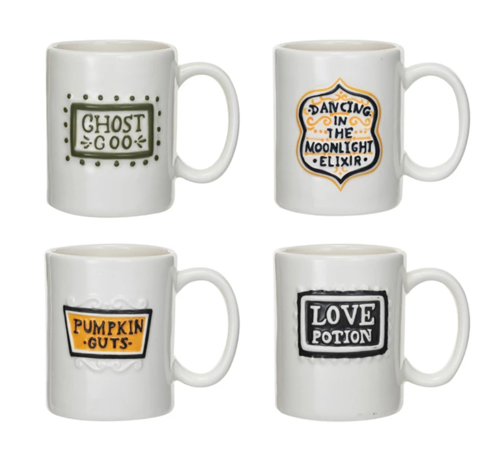 Halloween Saying Mugs