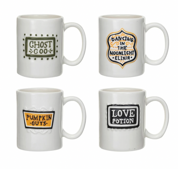 Halloween Saying Mugs