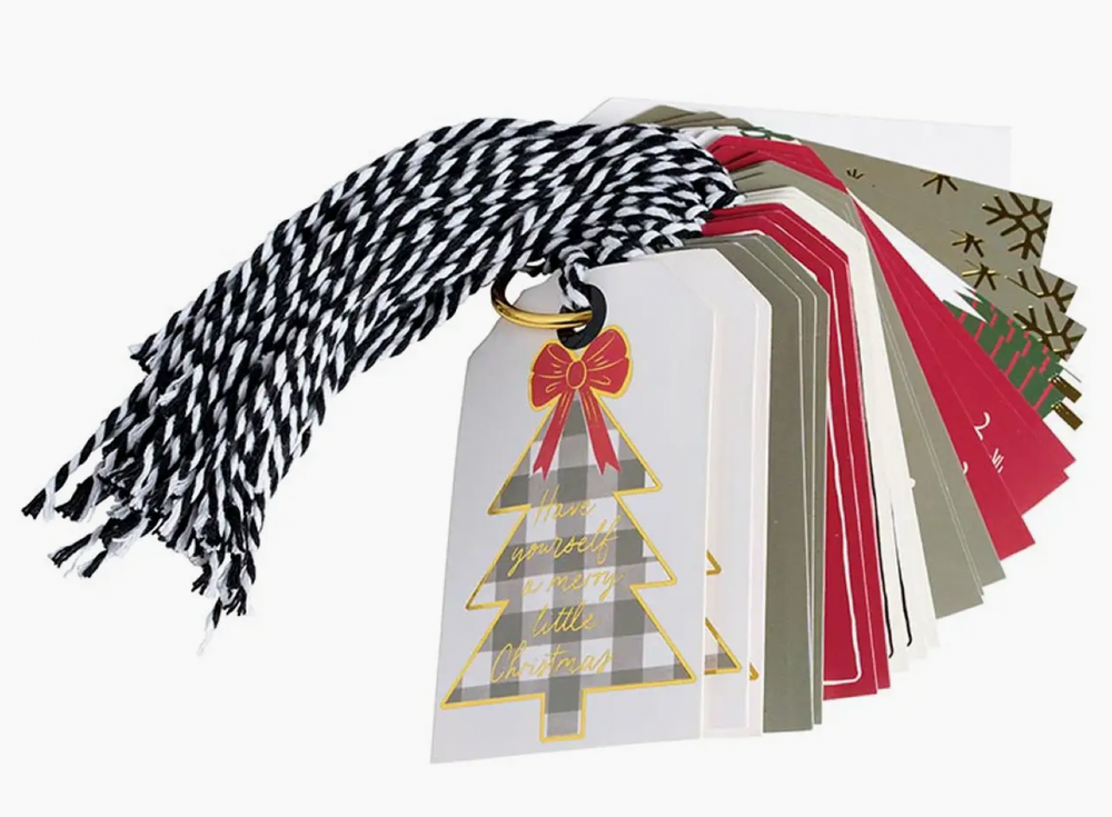 Gift Tag Book - Let it Snow