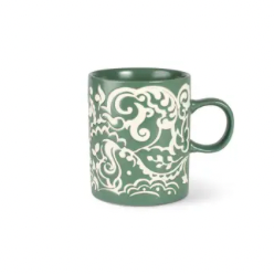 Paisley Saratoga Stoneware Mug